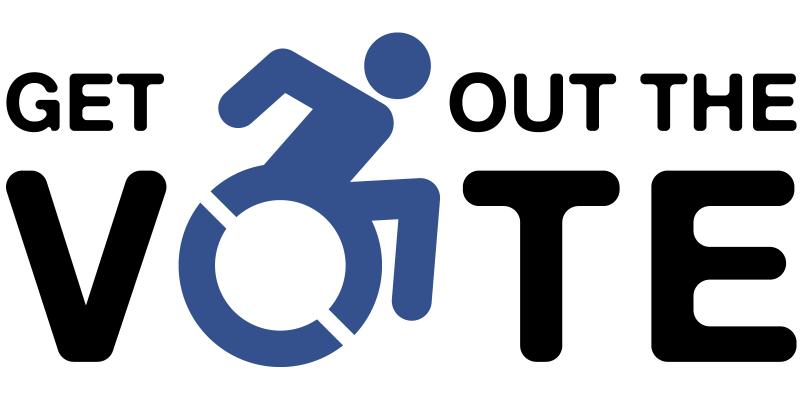 Get Out the Disability Vote Logo