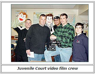 Juvenile Court video film crew