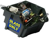 Glass Recycle Bin