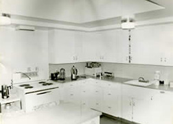Kitchen area for meals