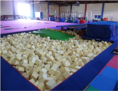 Foam pits can contain flame retardants that can cause negative health impacts.