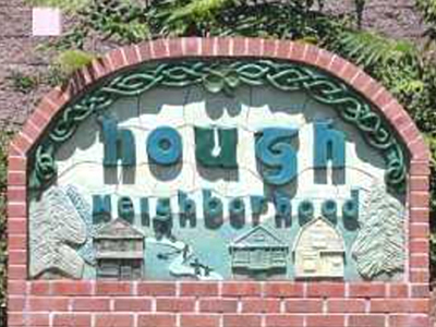 Hough Neighborhood Sign