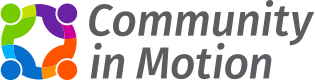 Community in Motion logo