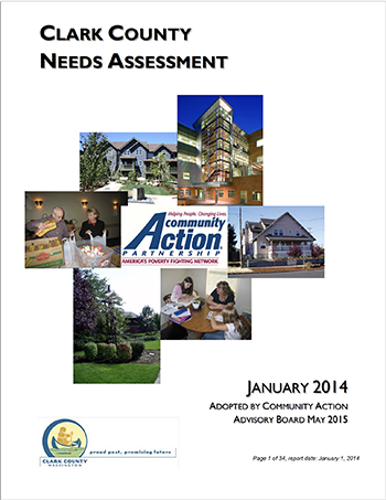 Community Needs Assessment 2014 cover