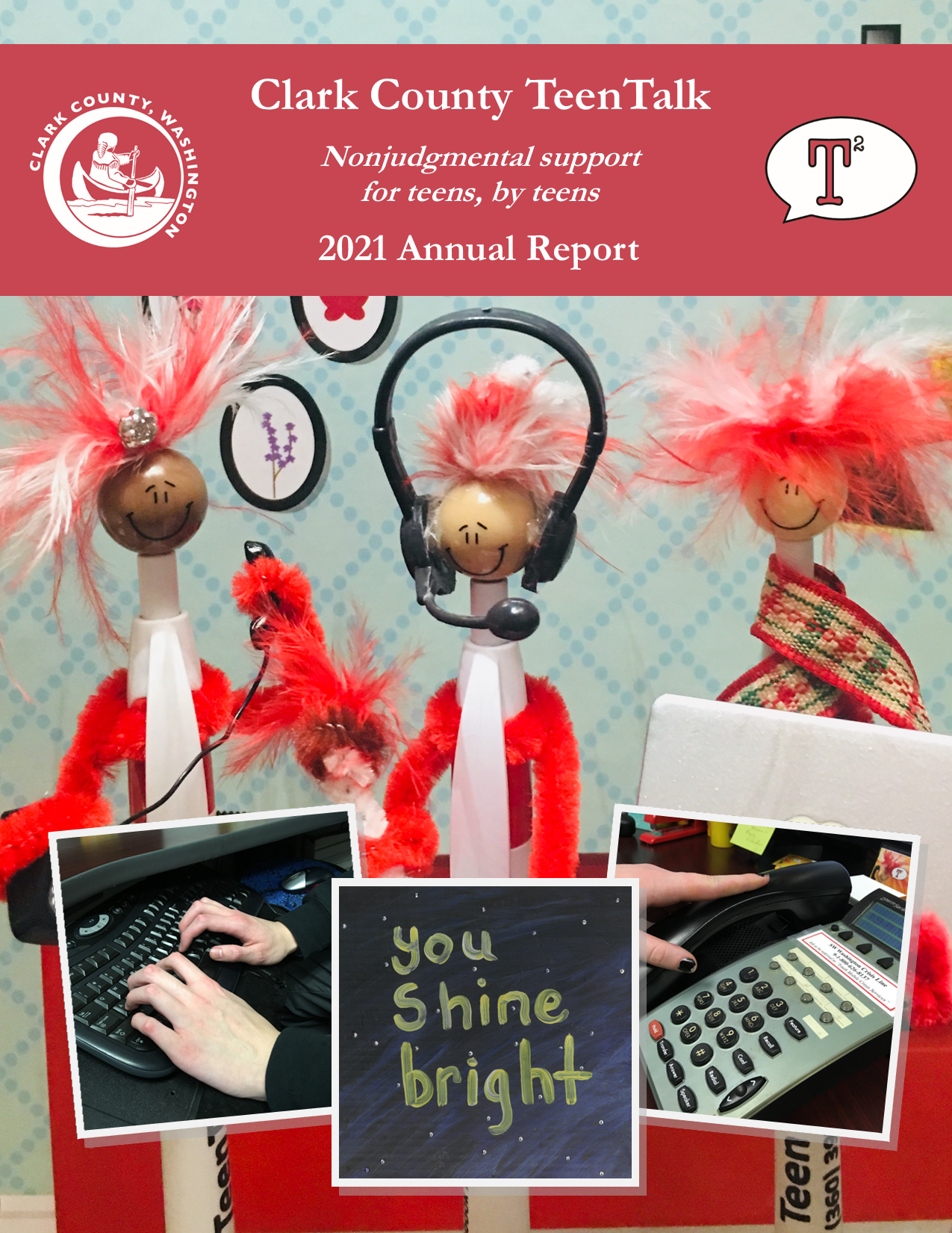2021 TeenTalk Annual Report Cover