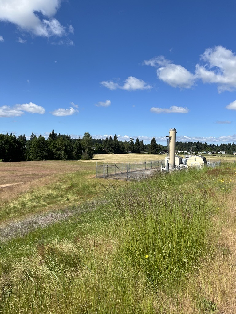 Leichner Landfill - spring photo with green grass