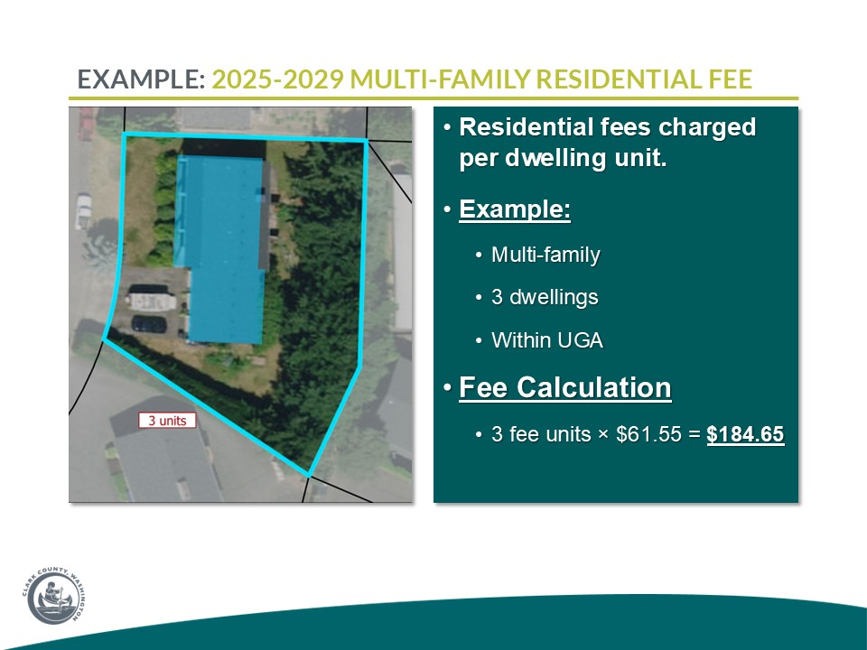 Clean Water Fee - Multi Family Residential