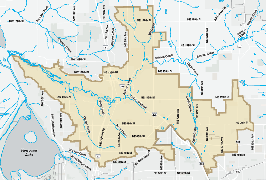 Salmon Creek Solutions Project Area