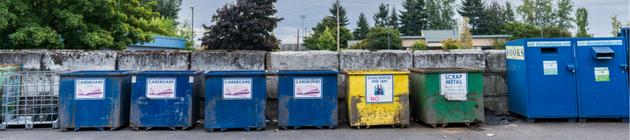 Recycling bins