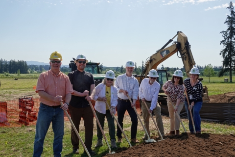 Curtin Creek Groundbreaking