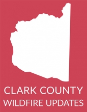 Clark County wildfire updates