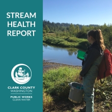 Cover for the Clark County Stream Health Report